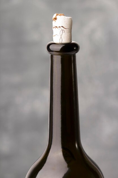 Photo close-up of beer glass bottle