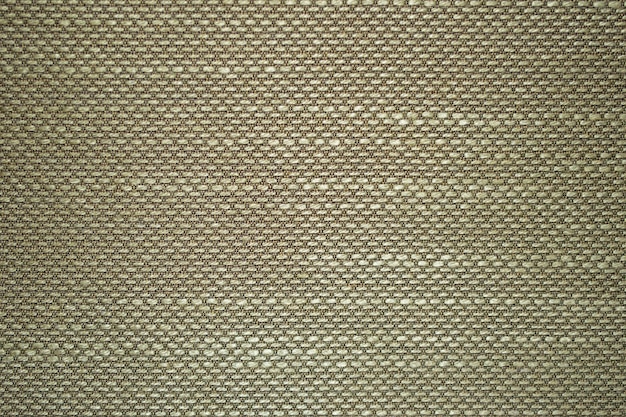 Close-up beige canvas textuur of achtergrond