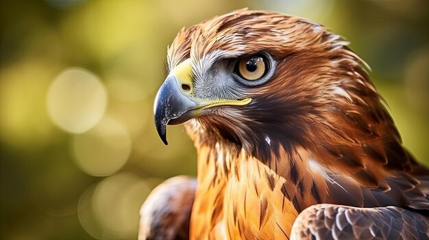 Close Up of a Bird of Prey