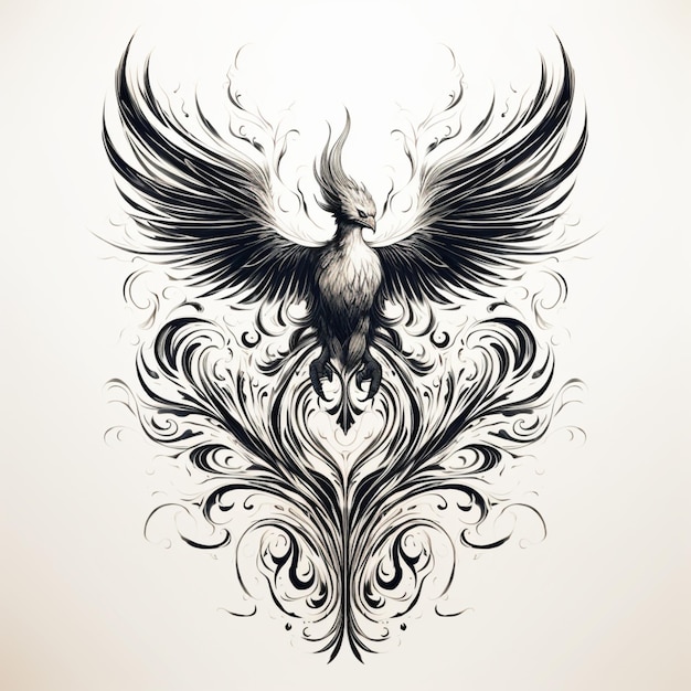 53 Phoenix Wings Tattoo Stock Photos HighRes Pictures and Images  Getty  Images