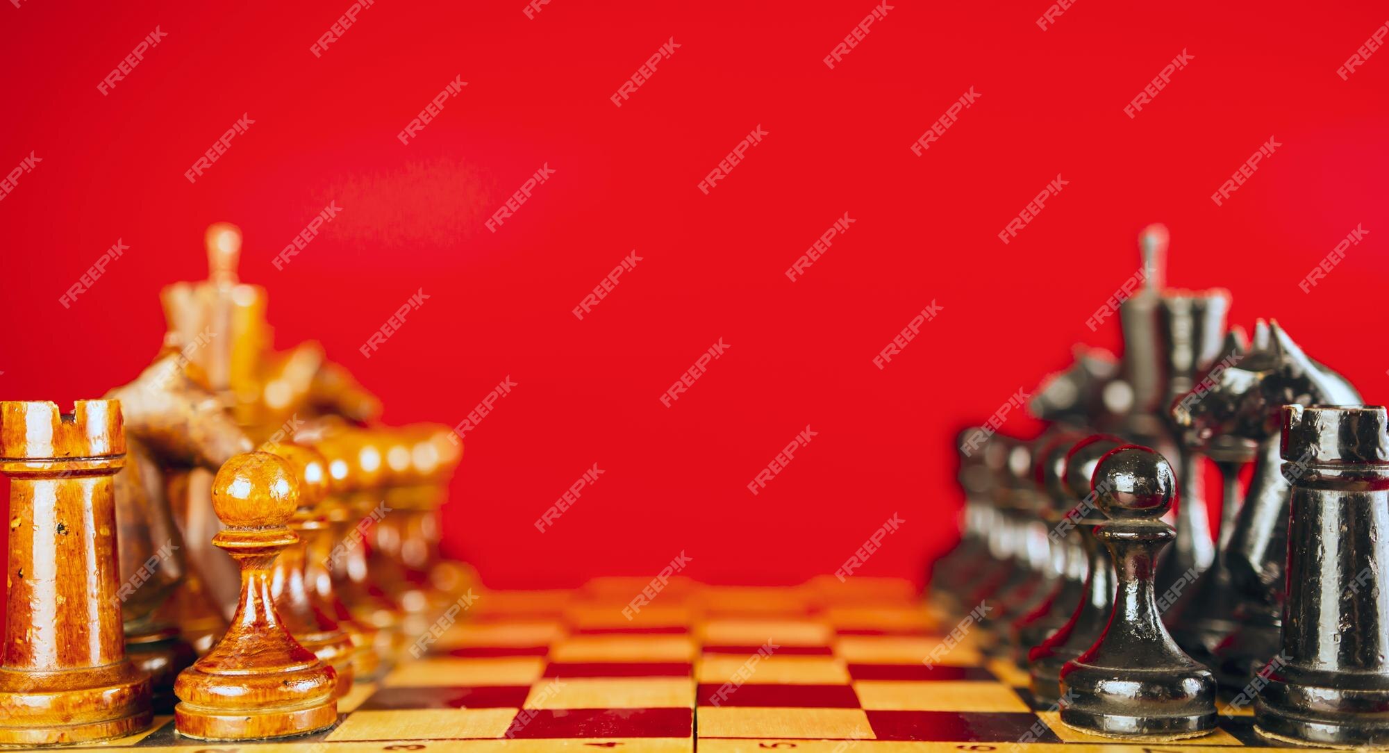 Rotating Top View Chess Board Game Play Background 4k, Backgrounds