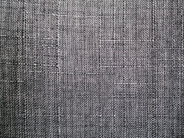 Close up of black fabric texture background