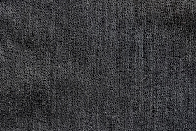 Close up black jeans denim texture and background