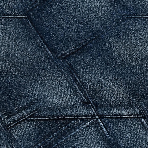 파란색 스티치가 있는 검정색 가죽 재킷을 클로즈업합니다.