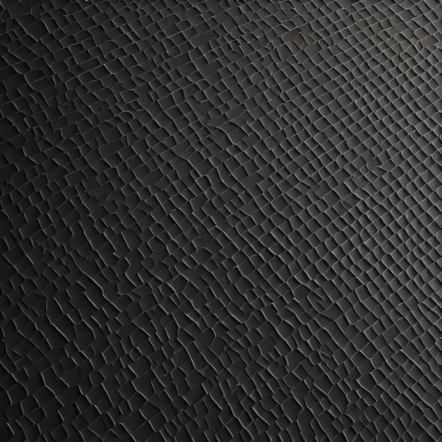 A close up of a black leather surface with a rough textured surface.