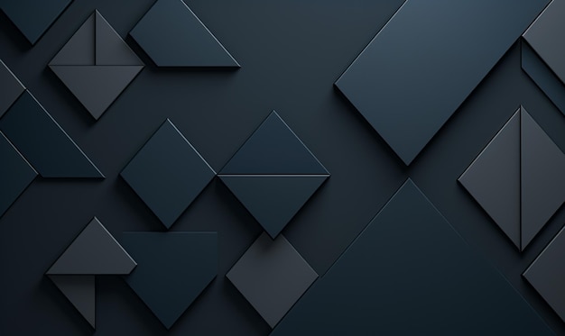 a close up of a black wall with a lot of squares generative ai