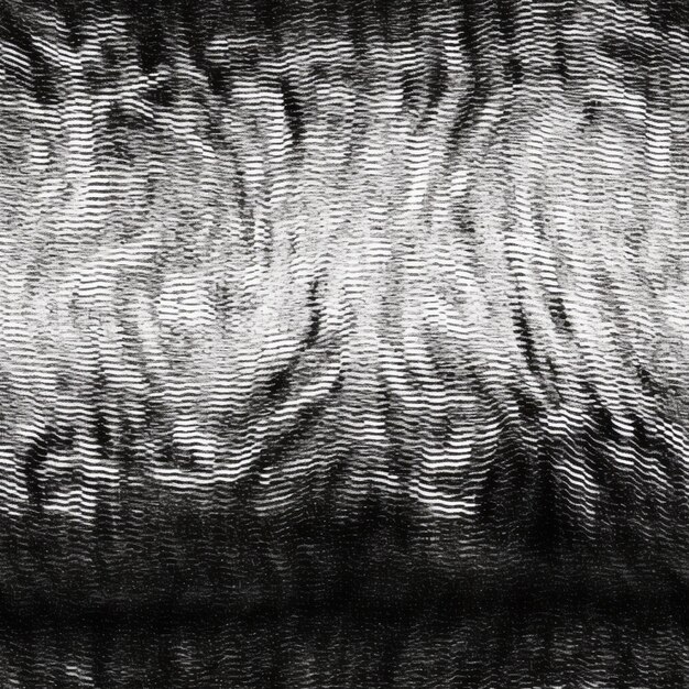 A close up of a black and white photo of a bed generative ai