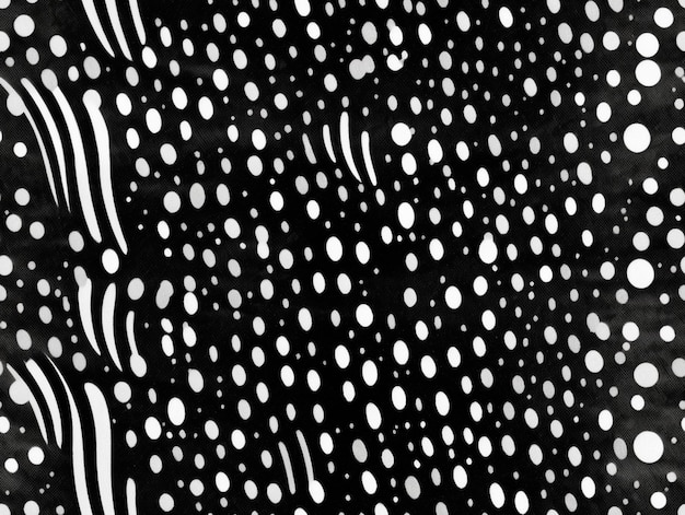 A close up of a black and white picture of a pattern generative ai