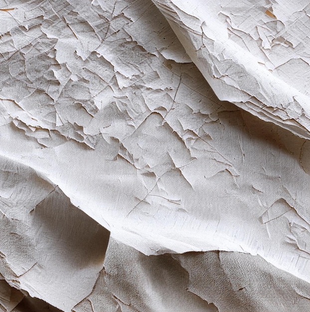 Photo close up of blank brawn paper crumpled and creased paper