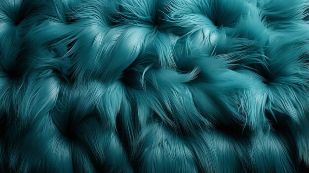 Photo a close up of blue feathers background