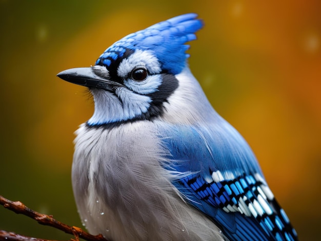 close up of a Blue Jay