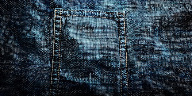 Close Up of Blue Jeans