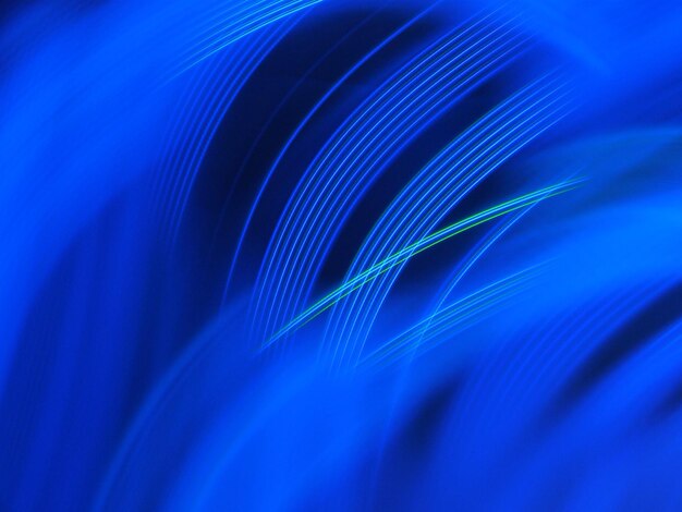 Photo close-up of blue light painting