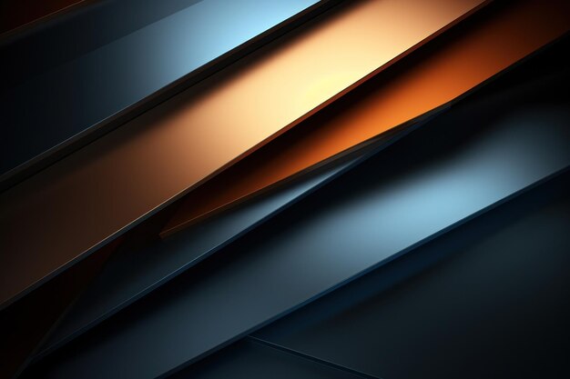 A close up of a blue and orange striped object