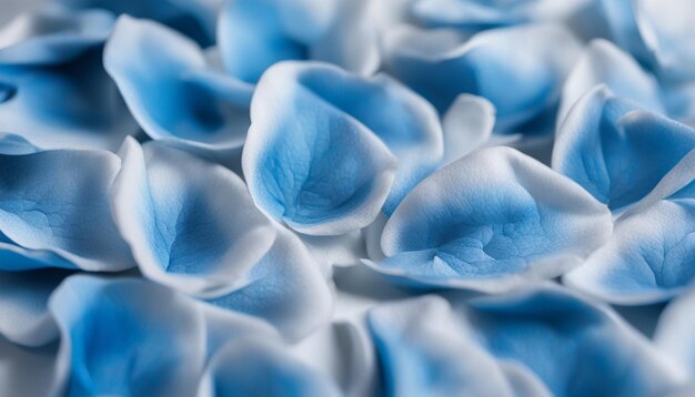 close up of blue rose petals