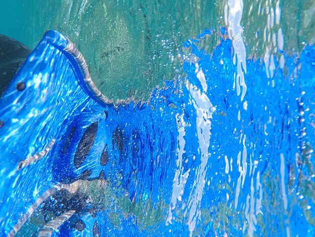 Close-up of blue water