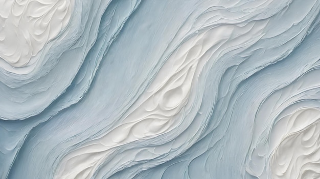 a close up of a blue and white colored wave