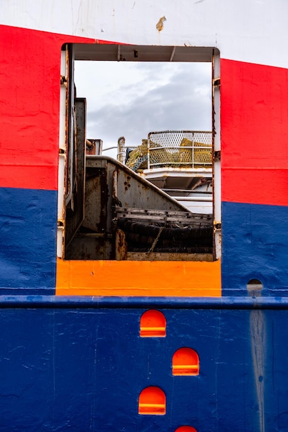 Close-up of boat