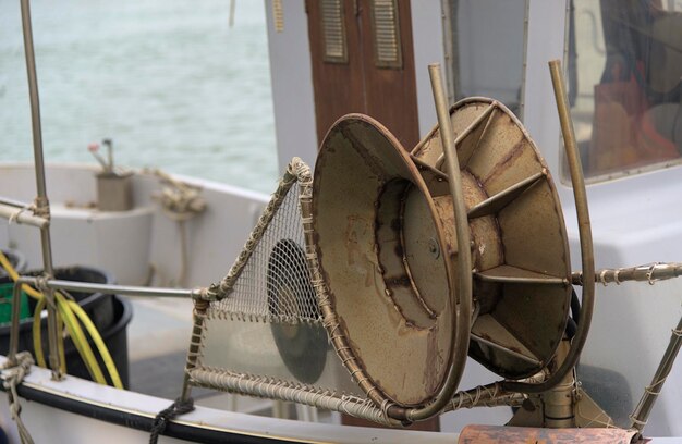 Close-up of boat