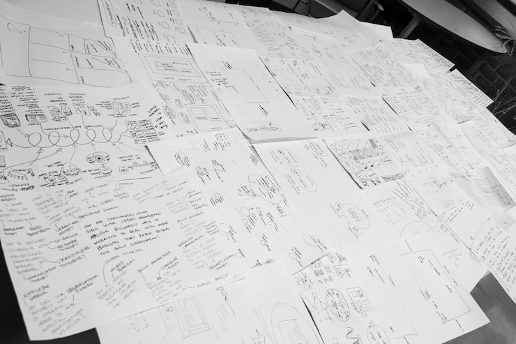 Photo close-up of book on paper
