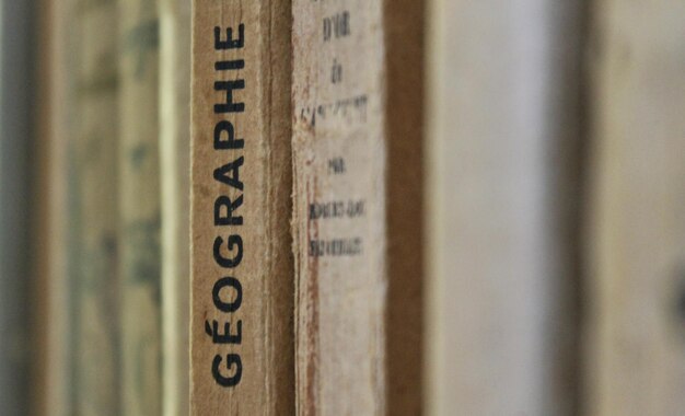 Photo close-up of books