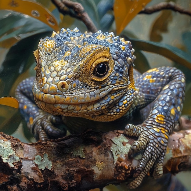 close-up bosdraak uit Indonesië