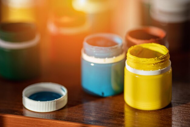 Photo close-up of bottles