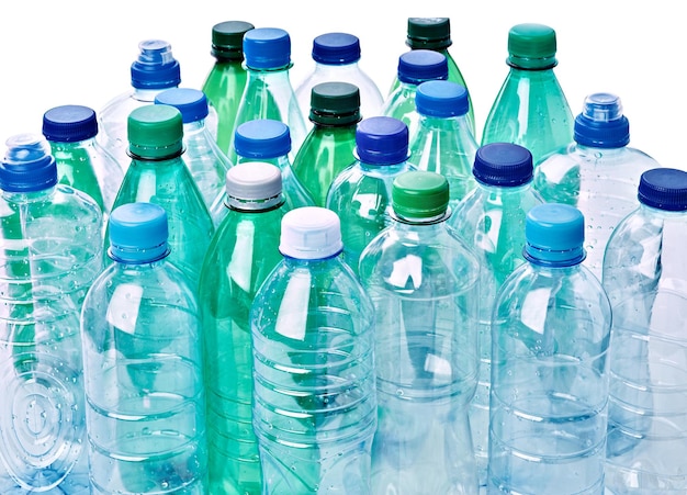 Photo close-up of bottles