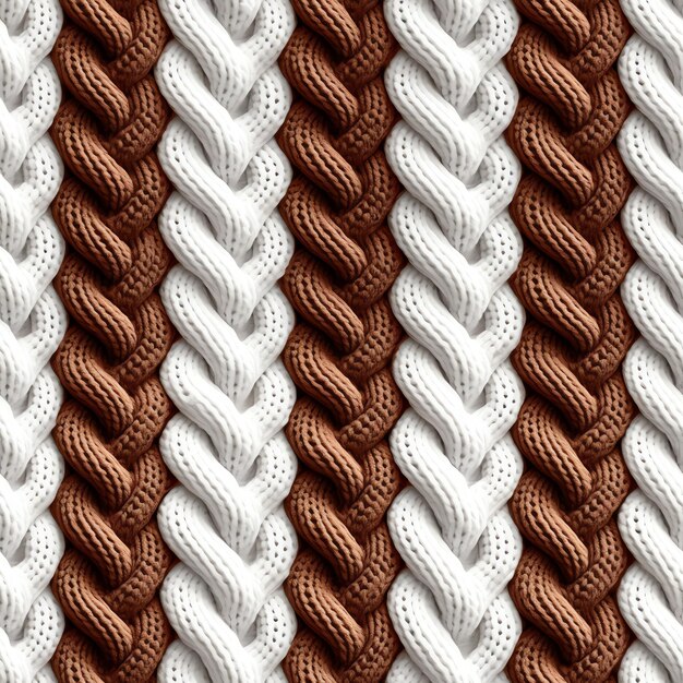 Photo a close up of a braided fabric