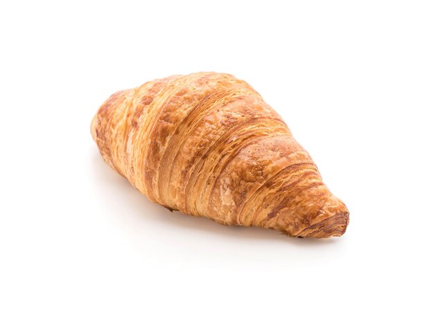 Close-up of bread against white background