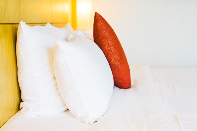 Close-up of bread on bed at home