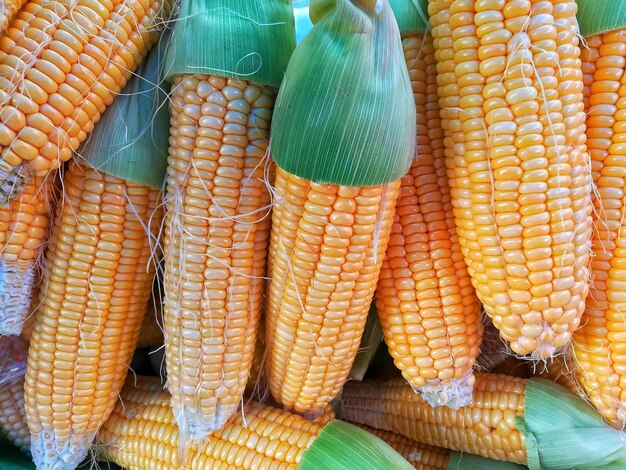 Close-up of bread in market stall