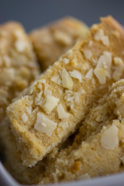 Close-up of bread on plate