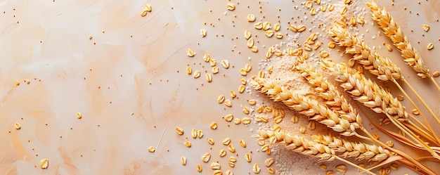 Photo a close up of a bread with a few pieces of bread on it