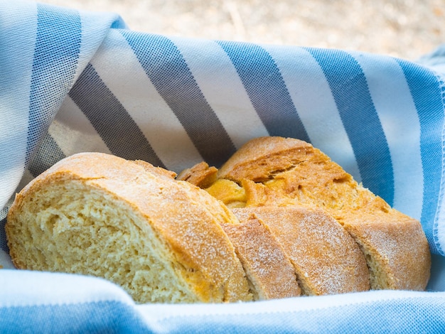 Photo close-up of bread