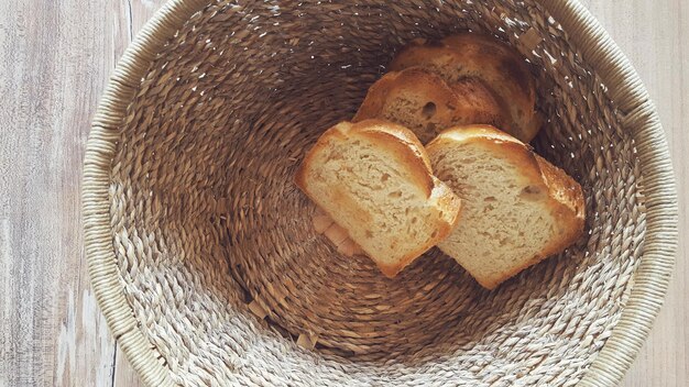 Photo close-up of bread