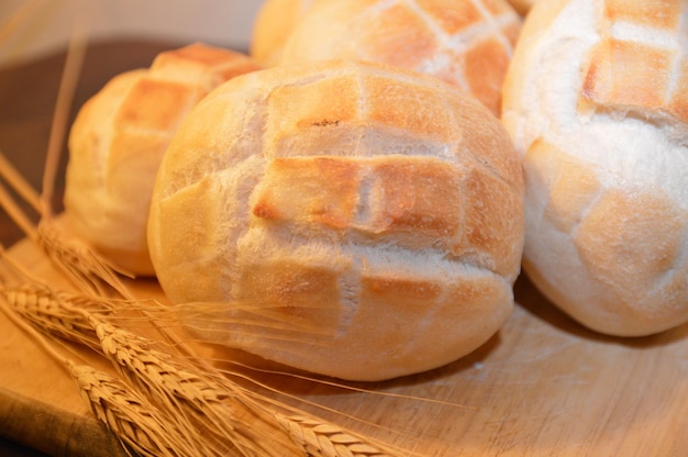 Photo close-up of bread