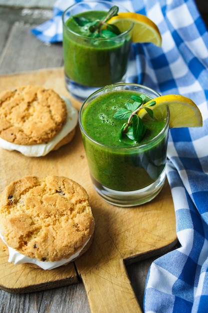 Close-up of breakfast on table