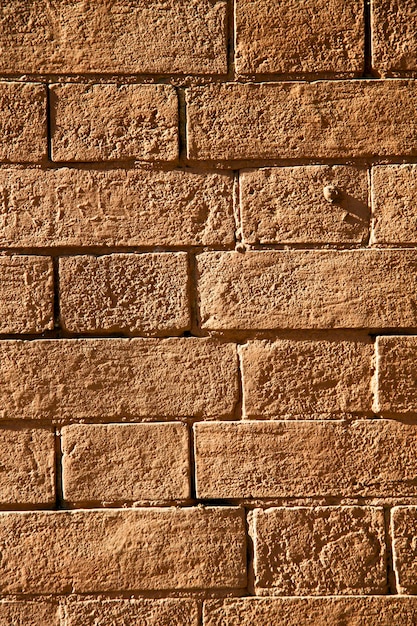 Photo close-up of brick wall