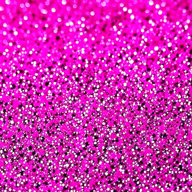 Close up on bright glitter pink texture