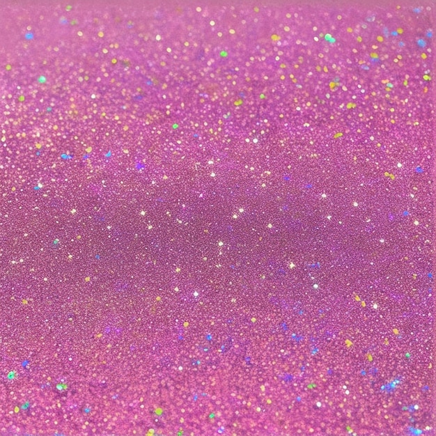 Close up on bright glitter