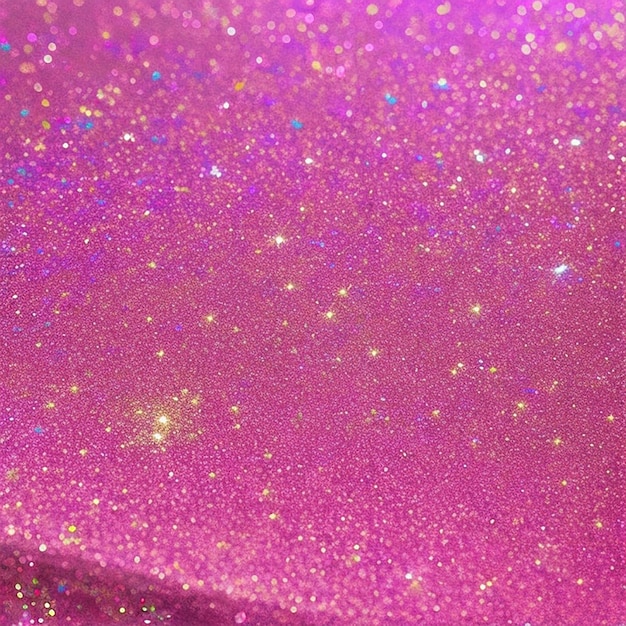 Close up on bright glitter