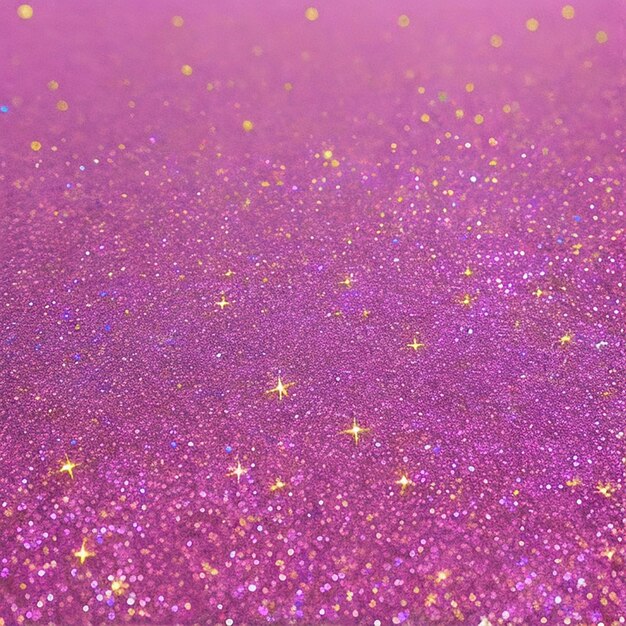 Close up on bright glitter