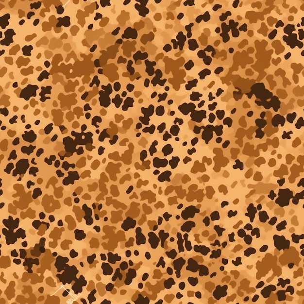 A close up of a brown and black leopard print fabric generative ai