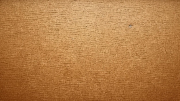 A close up of a brown cardboard wall with a small hole in it generative ai