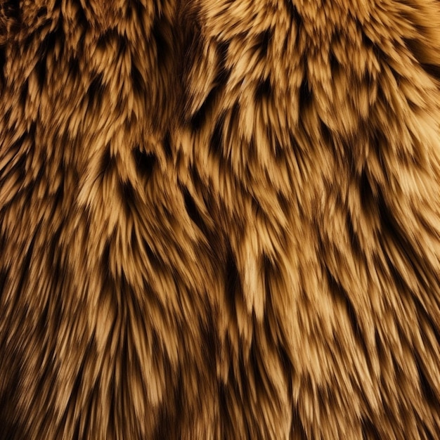 A close up of a brown cat's fur.