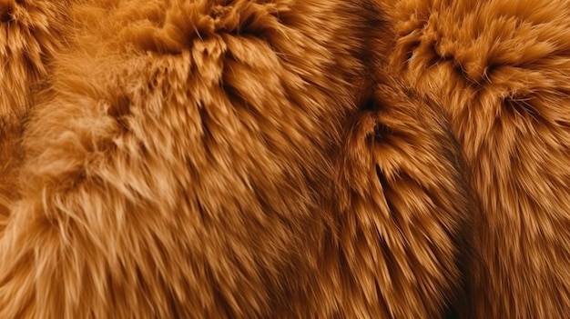 A close up of a brown cat's fur