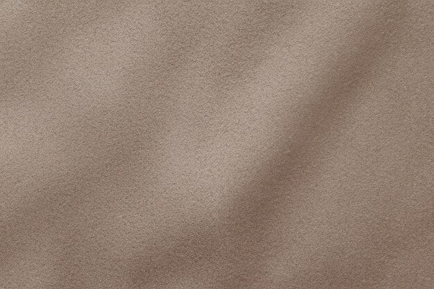 Близкий взгляд на коричневую текстуру ткани Фон элегантность