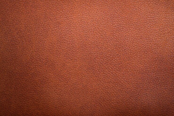 Photo close up of brown leather