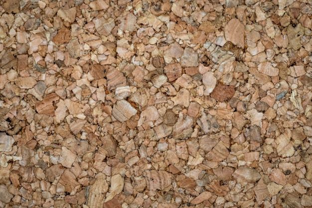 Close up brown yellow color of cork board texture background